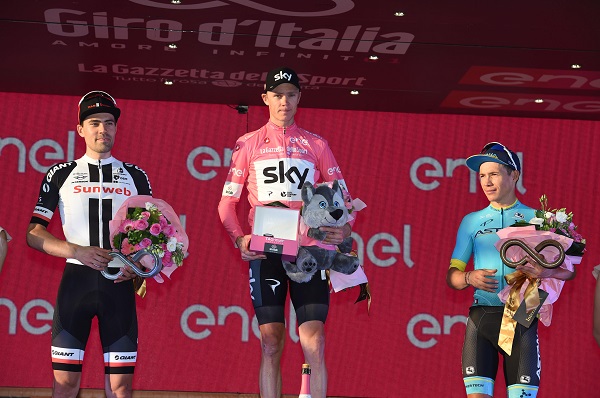 Tour d'Italie - La startlist officielle du 102e Giro d'Italia !
