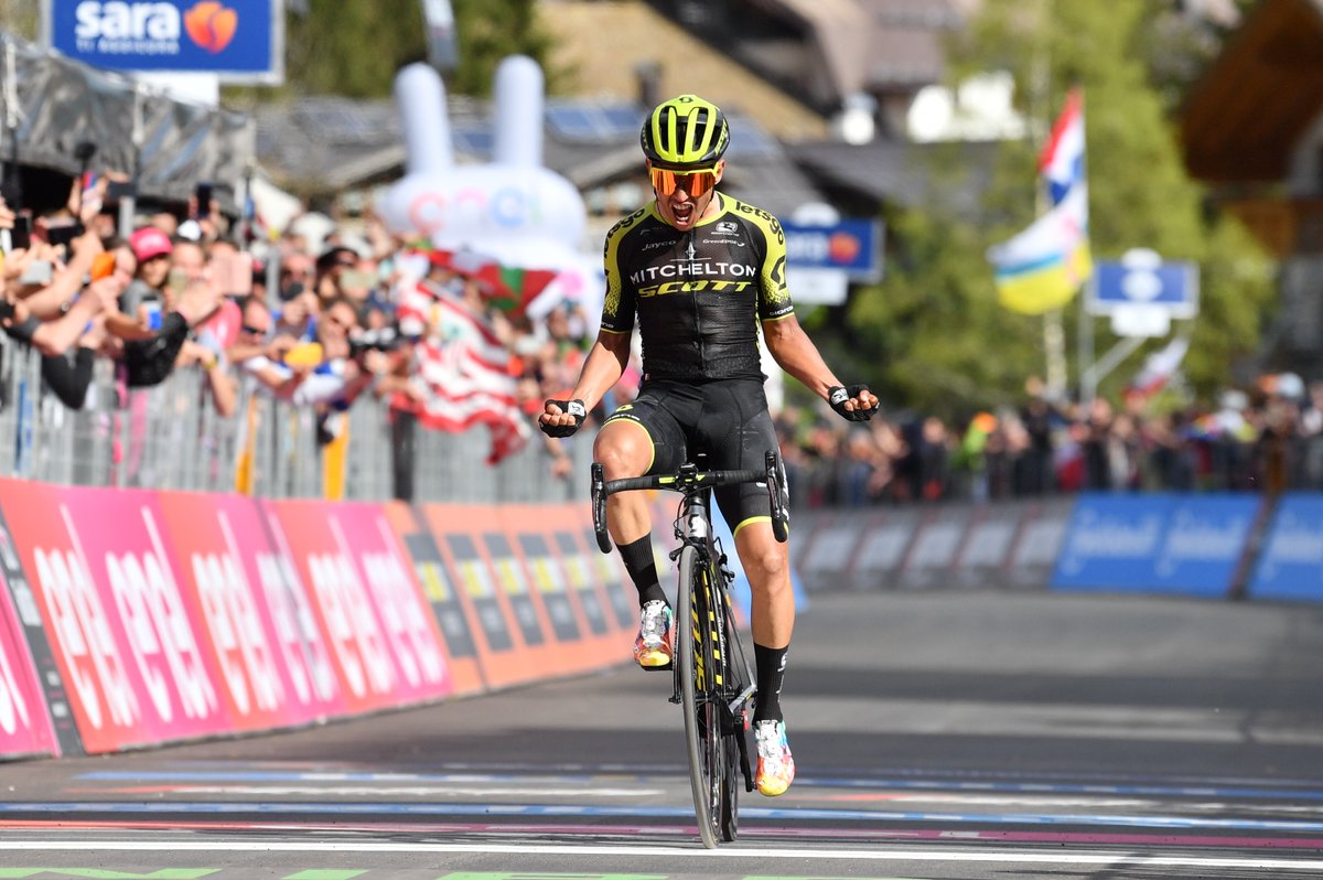 Tour d'Italie - Esteban Chaves l'étape, Lopez grappille