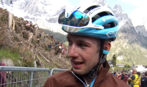Tour d'Italie - François Bidard : «Ce n'est pas passé loin»
