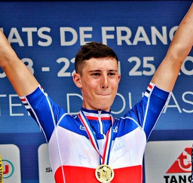 France - Kevin Vauquelin gagne le titre chez les juniors