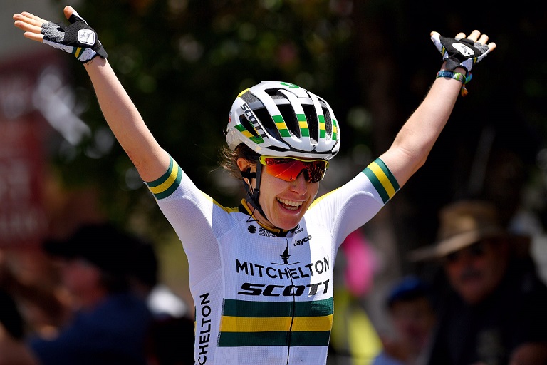 Tour Down Under - Amanda Spratt : «J'étais assez nerveuse à l'arrivée»